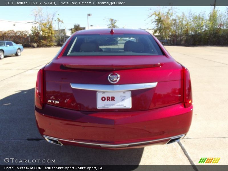 Crystal Red Tintcoat / Caramel/Jet Black 2013 Cadillac XTS Luxury FWD