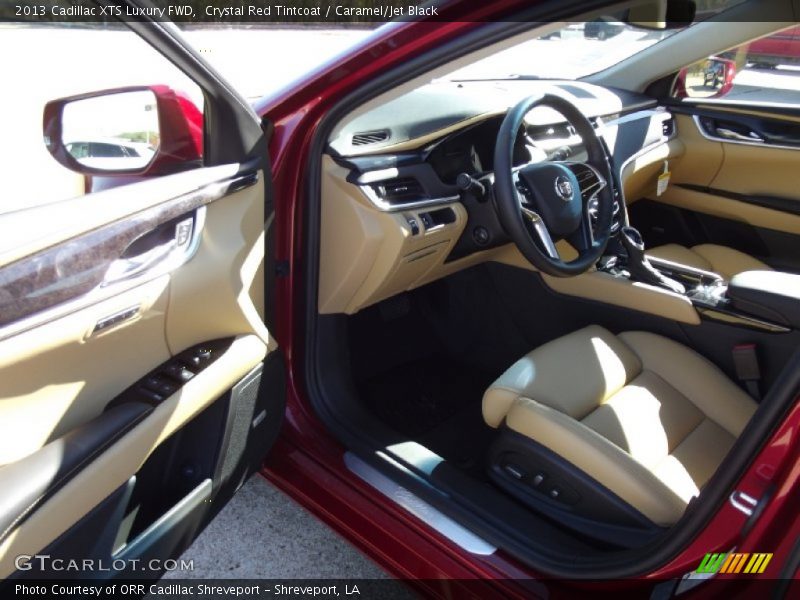 Crystal Red Tintcoat / Caramel/Jet Black 2013 Cadillac XTS Luxury FWD