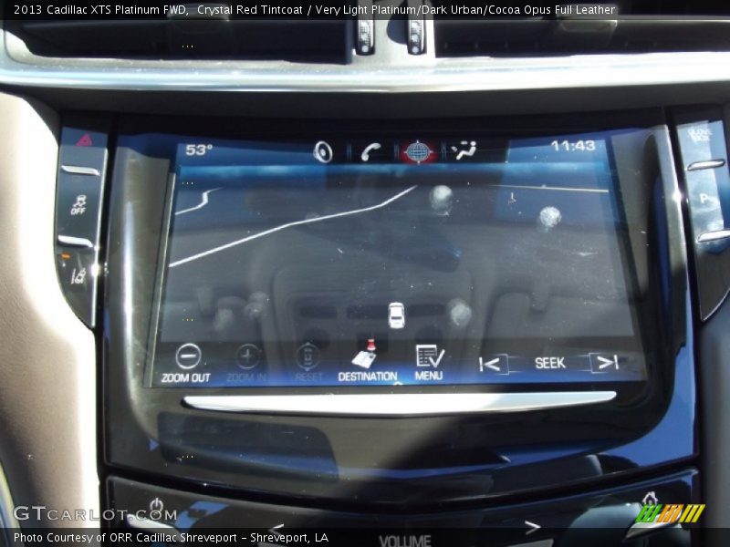 Crystal Red Tintcoat / Very Light Platinum/Dark Urban/Cocoa Opus Full Leather 2013 Cadillac XTS Platinum FWD