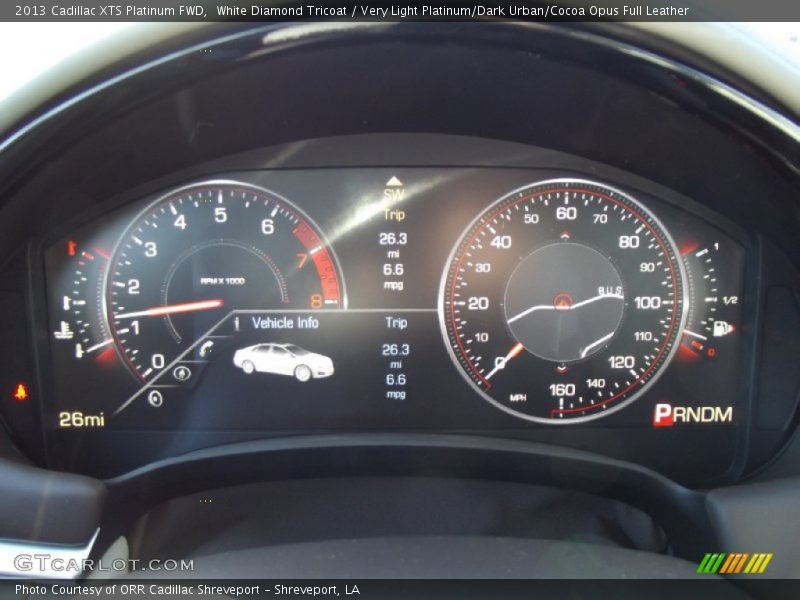  2013 XTS Platinum FWD Platinum FWD Gauges