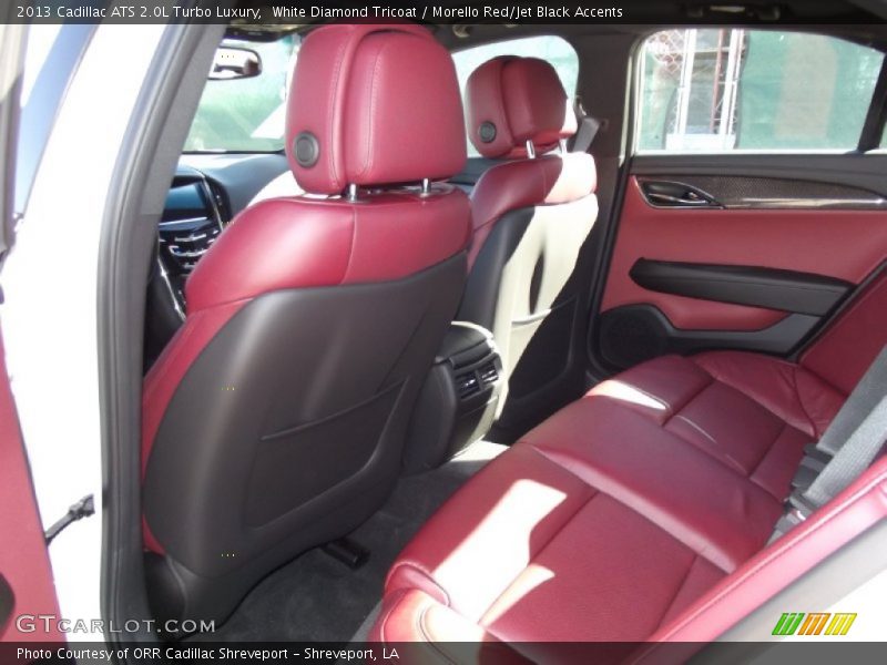  2013 ATS 2.0L Turbo Luxury Morello Red/Jet Black Accents Interior