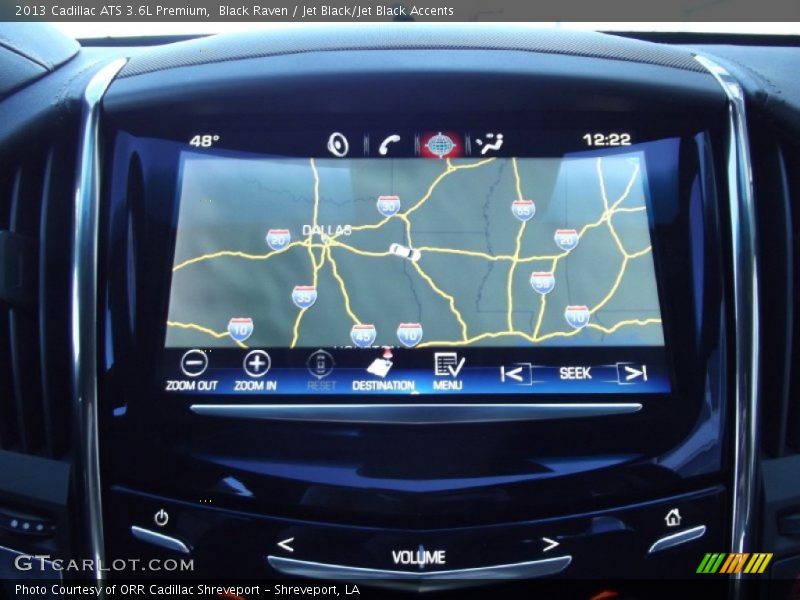 Navigation of 2013 ATS 3.6L Premium