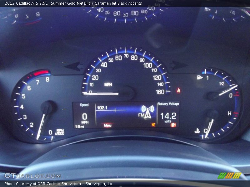  2013 ATS 2.5L 2.5L Gauges