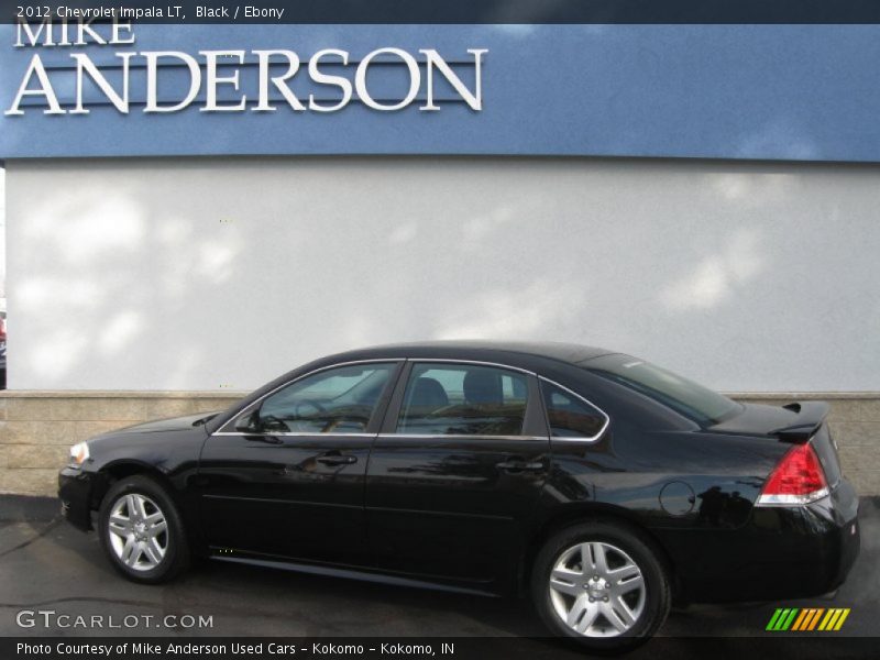 Black / Ebony 2012 Chevrolet Impala LT