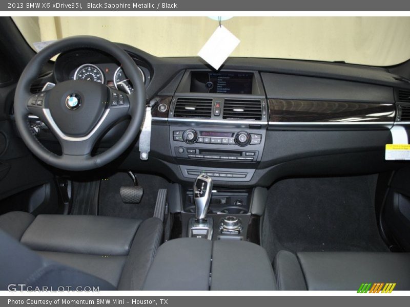 Black Sapphire Metallic / Black 2013 BMW X6 xDrive35i