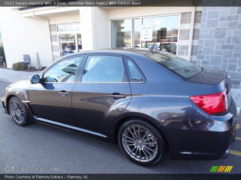 Obsidian Black Pearl / WRX Carbon Black 2012 Subaru Impreza WRX 4 Door