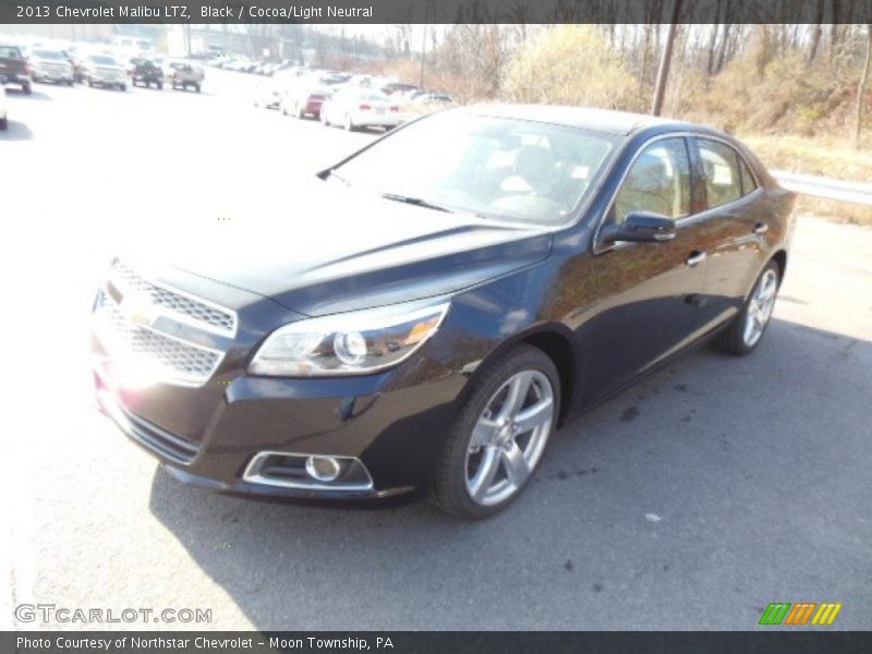 Black / Cocoa/Light Neutral 2013 Chevrolet Malibu LTZ