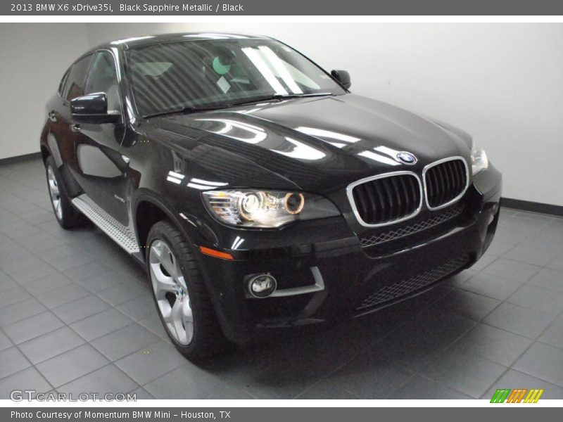 Black Sapphire Metallic / Black 2013 BMW X6 xDrive35i