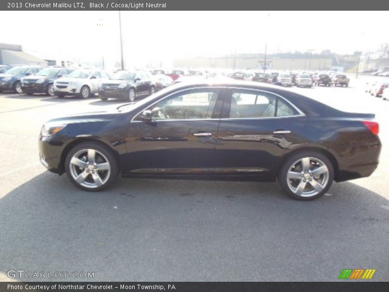 Black / Cocoa/Light Neutral 2013 Chevrolet Malibu LTZ