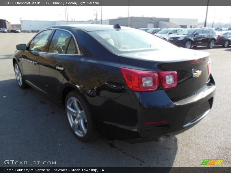 Black / Cocoa/Light Neutral 2013 Chevrolet Malibu LTZ