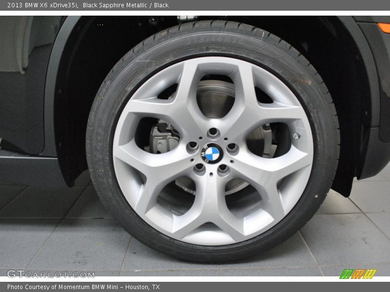Black Sapphire Metallic / Black 2013 BMW X6 xDrive35i
