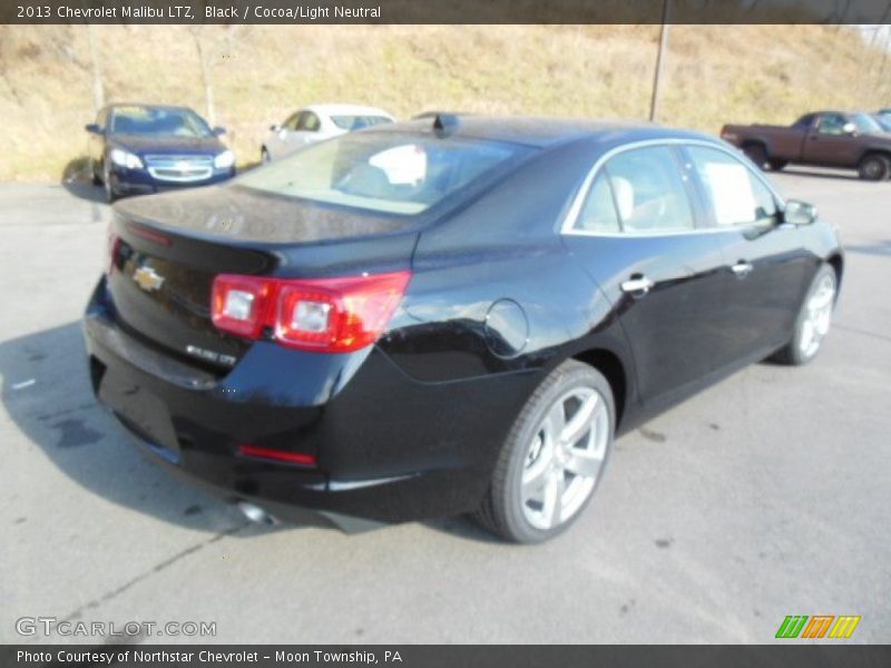 Black / Cocoa/Light Neutral 2013 Chevrolet Malibu LTZ