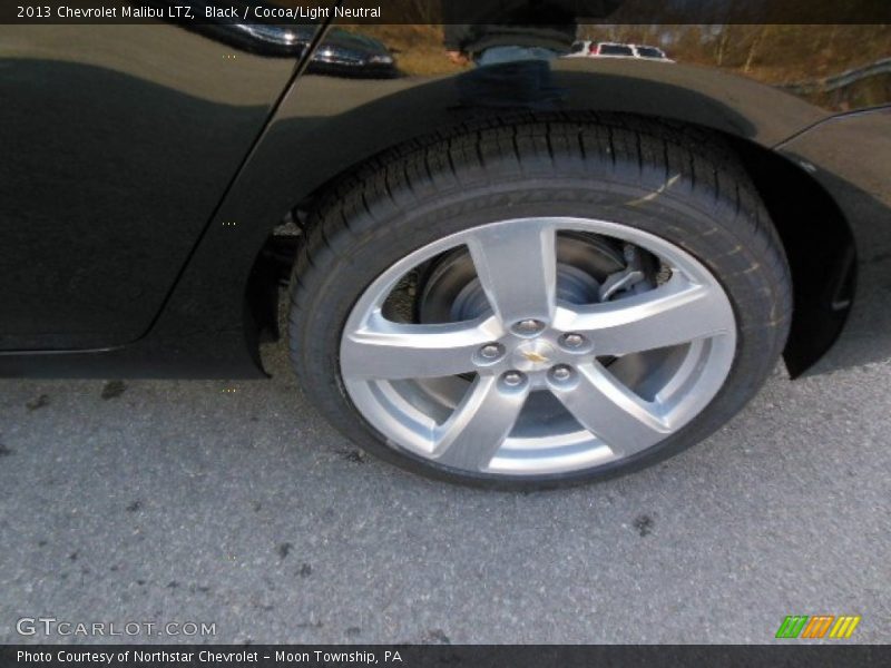 Black / Cocoa/Light Neutral 2013 Chevrolet Malibu LTZ