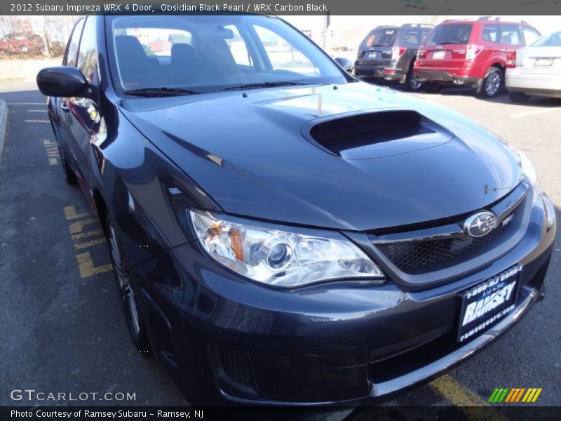 Obsidian Black Pearl / WRX Carbon Black 2012 Subaru Impreza WRX 4 Door