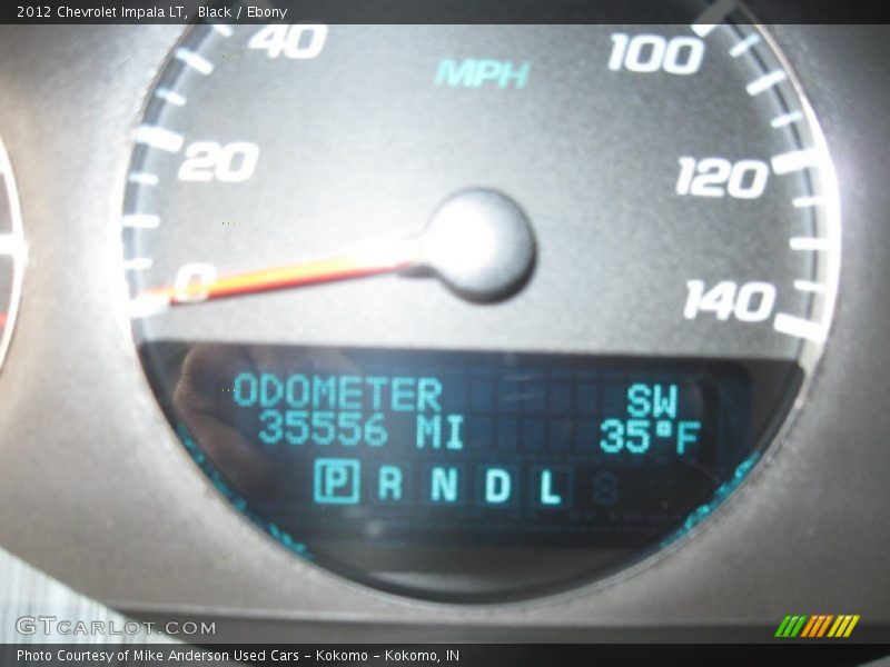 Black / Ebony 2012 Chevrolet Impala LT