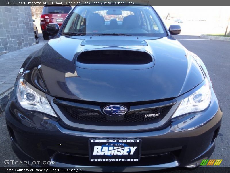 Obsidian Black Pearl / WRX Carbon Black 2012 Subaru Impreza WRX 4 Door