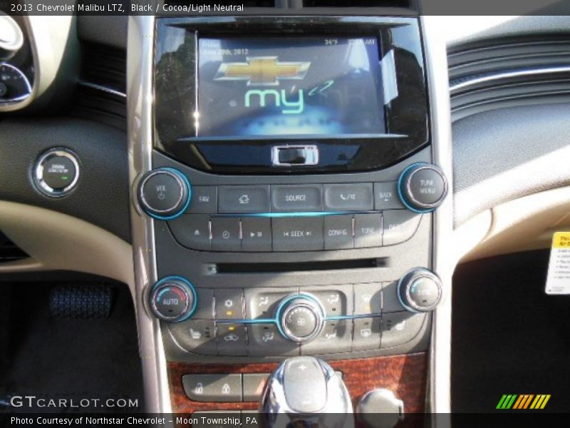 Black / Cocoa/Light Neutral 2013 Chevrolet Malibu LTZ