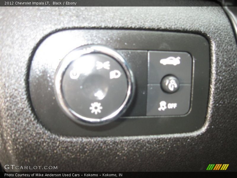 Black / Ebony 2012 Chevrolet Impala LT