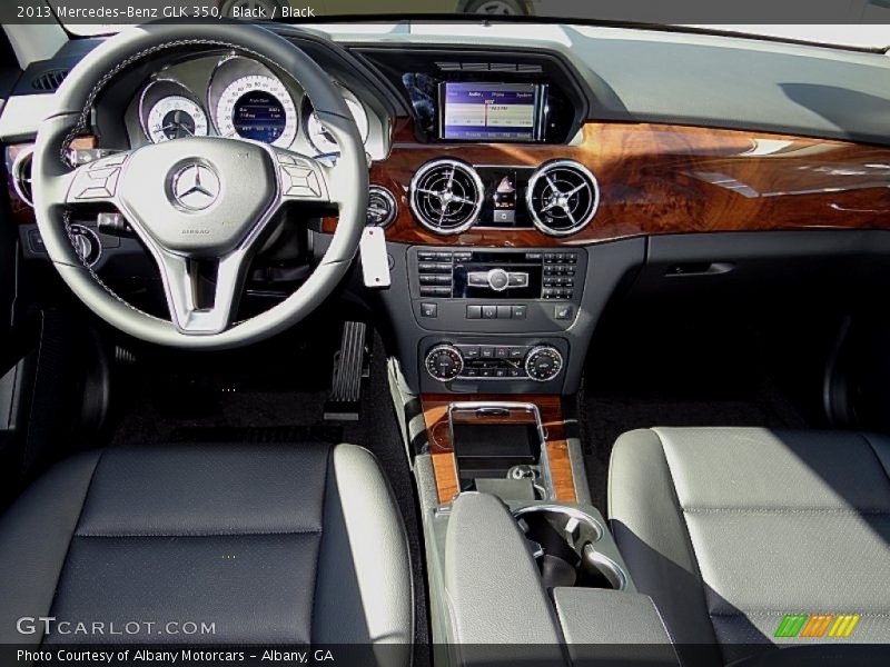 Black / Black 2013 Mercedes-Benz GLK 350