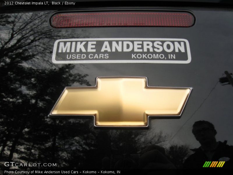 Black / Ebony 2012 Chevrolet Impala LT