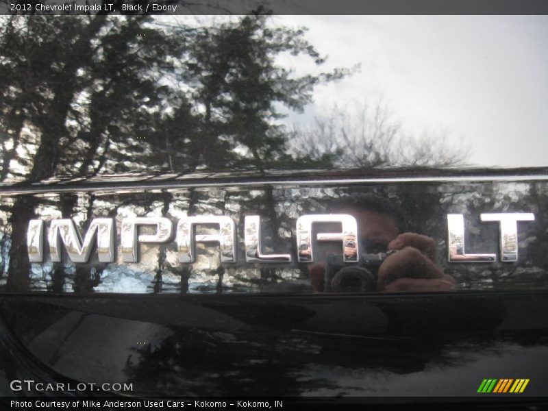 Black / Ebony 2012 Chevrolet Impala LT