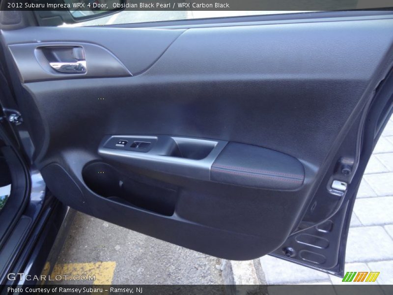 Door Panel of 2012 Impreza WRX 4 Door