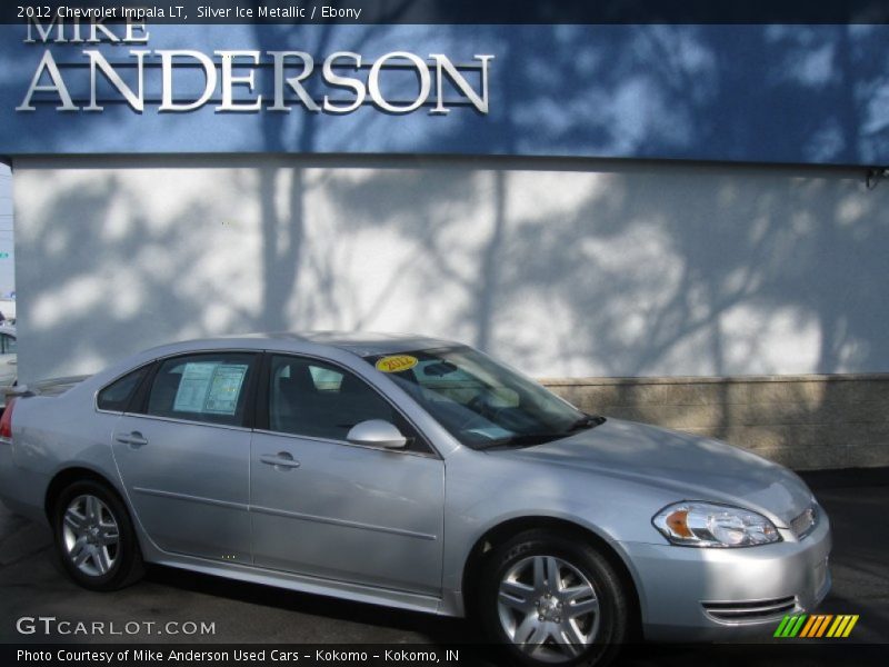 Silver Ice Metallic / Ebony 2012 Chevrolet Impala LT