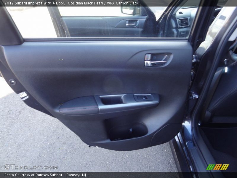 Door Panel of 2012 Impreza WRX 4 Door