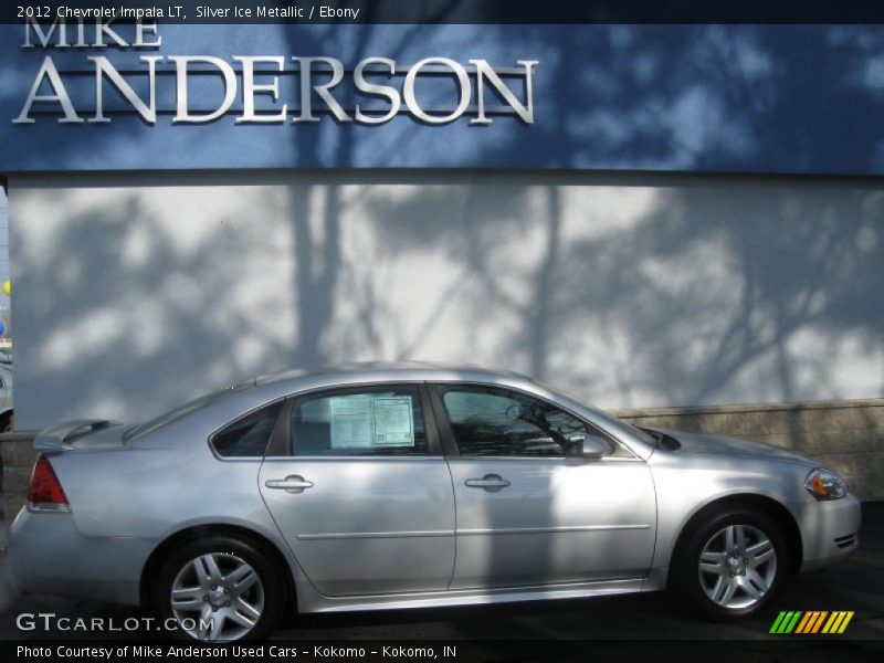 Silver Ice Metallic / Ebony 2012 Chevrolet Impala LT