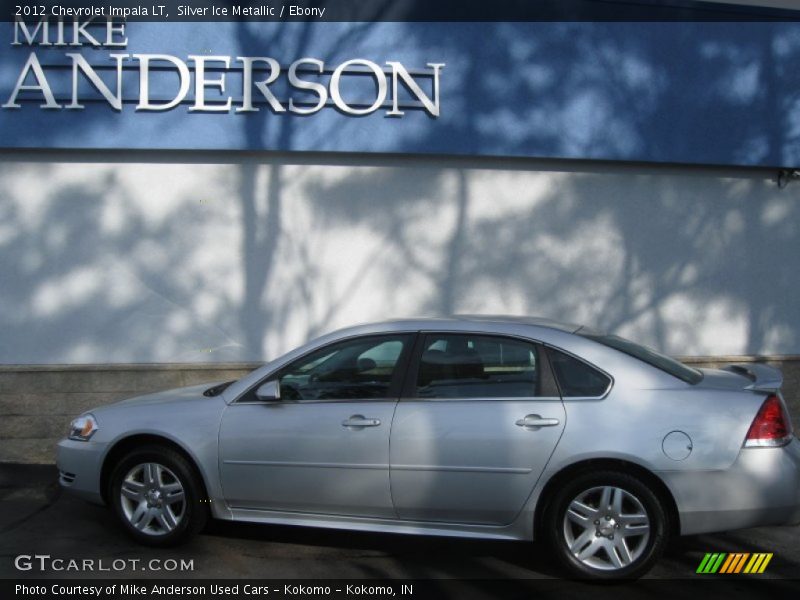 Silver Ice Metallic / Ebony 2012 Chevrolet Impala LT