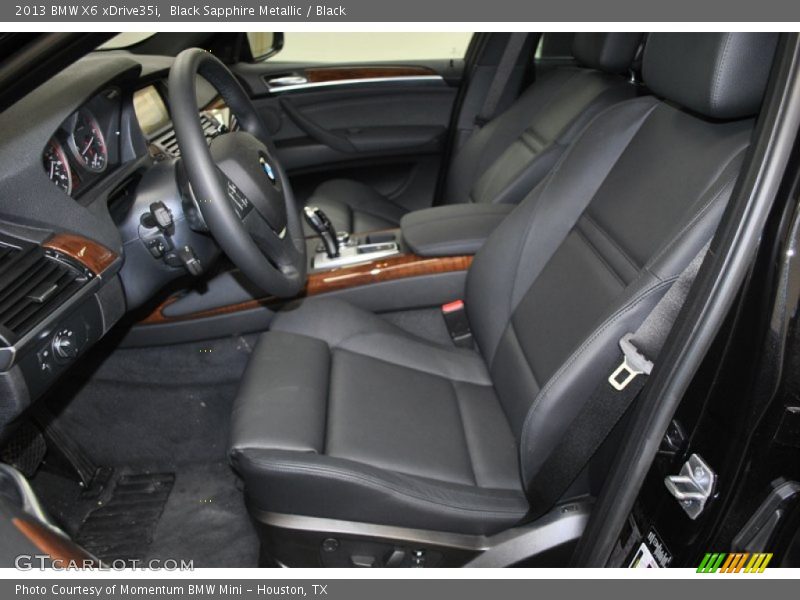 Black Sapphire Metallic / Black 2013 BMW X6 xDrive35i