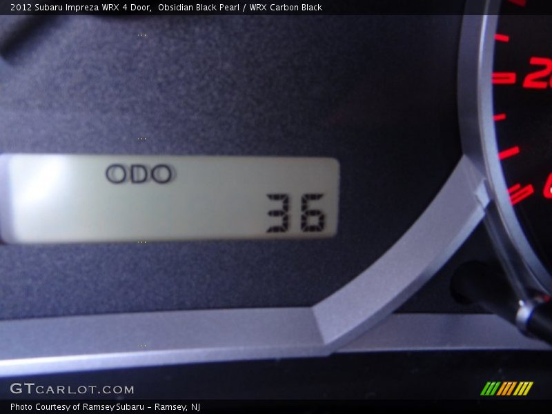 Obsidian Black Pearl / WRX Carbon Black 2012 Subaru Impreza WRX 4 Door