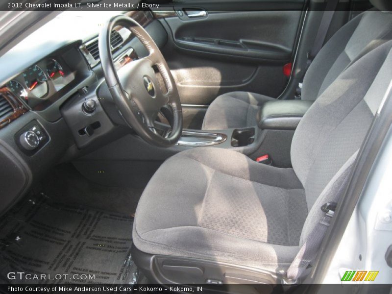 Silver Ice Metallic / Ebony 2012 Chevrolet Impala LT