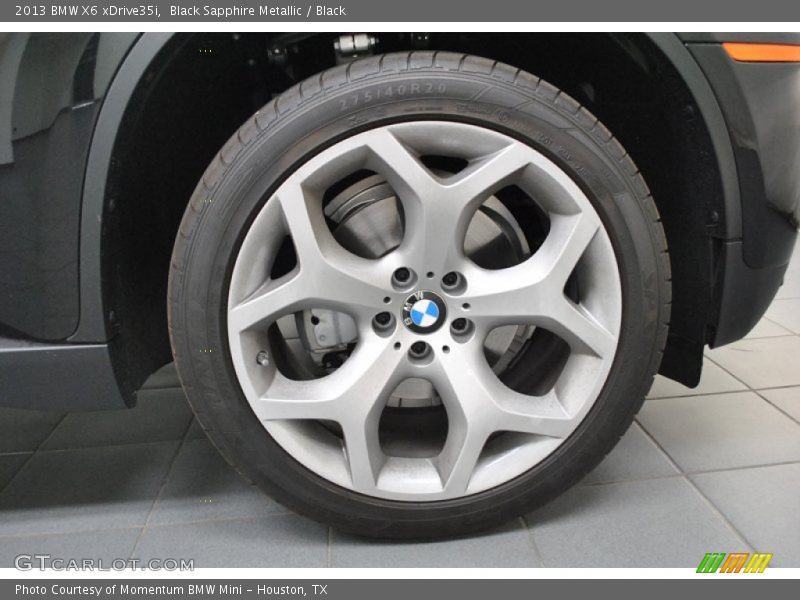 Black Sapphire Metallic / Black 2013 BMW X6 xDrive35i