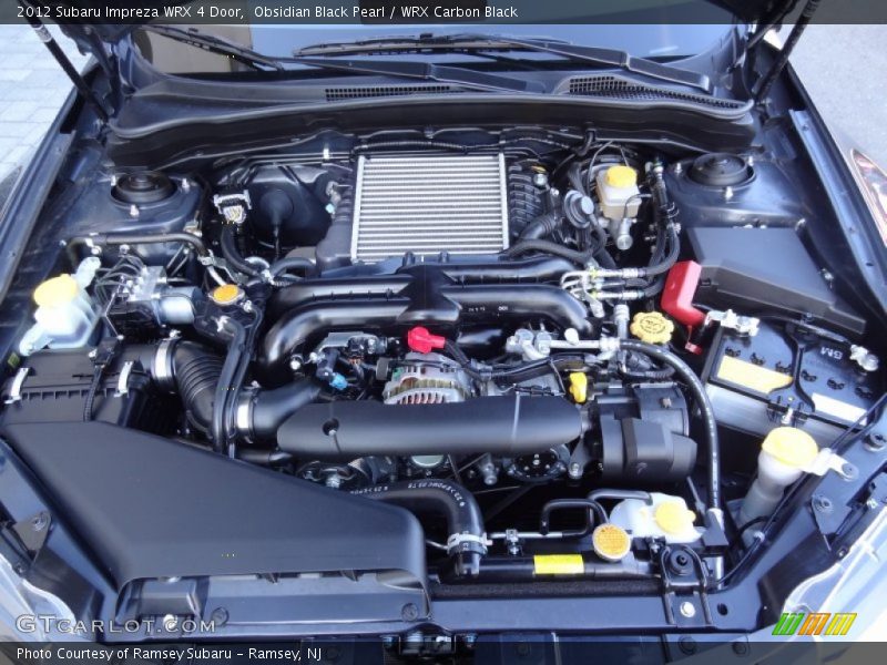  2012 Impreza WRX 4 Door Engine - 2.5 Liter Turbocharged DOHC 16-Valve AVCS Flat 4 Cylinder