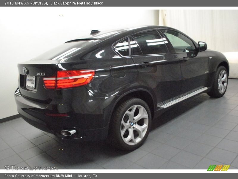 Black Sapphire Metallic / Black 2013 BMW X6 xDrive35i