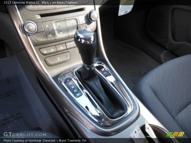 Black / Jet Black/Titanium 2013 Chevrolet Malibu LS