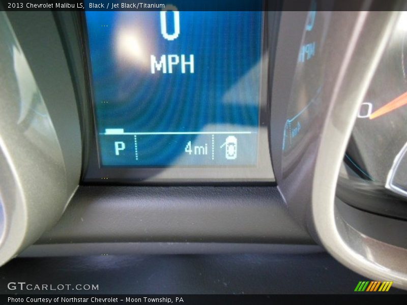 Black / Jet Black/Titanium 2013 Chevrolet Malibu LS