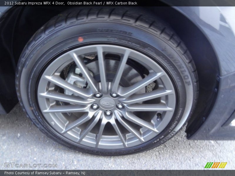  2012 Impreza WRX 4 Door Wheel