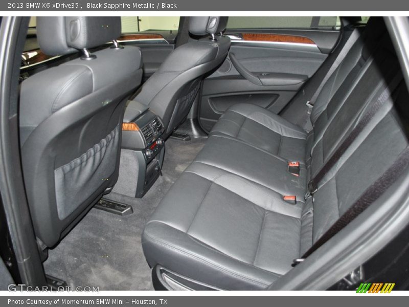 Black Sapphire Metallic / Black 2013 BMW X6 xDrive35i
