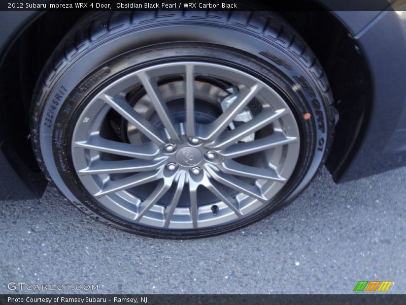  2012 Impreza WRX 4 Door Wheel