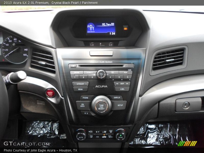 Crystal Black Pearl / Parchment 2013 Acura ILX 2.0L Premium