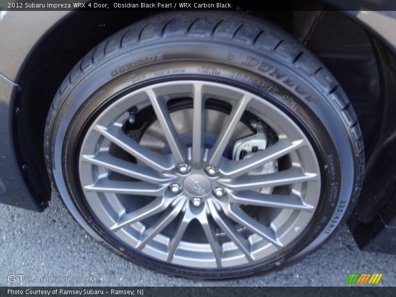  2012 Impreza WRX 4 Door Wheel