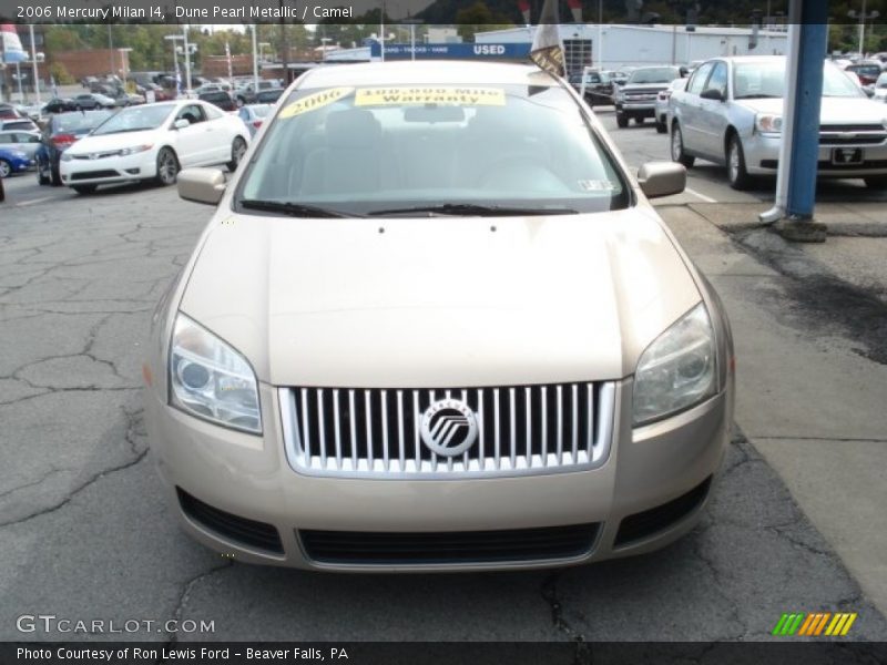Dune Pearl Metallic / Camel 2006 Mercury Milan I4