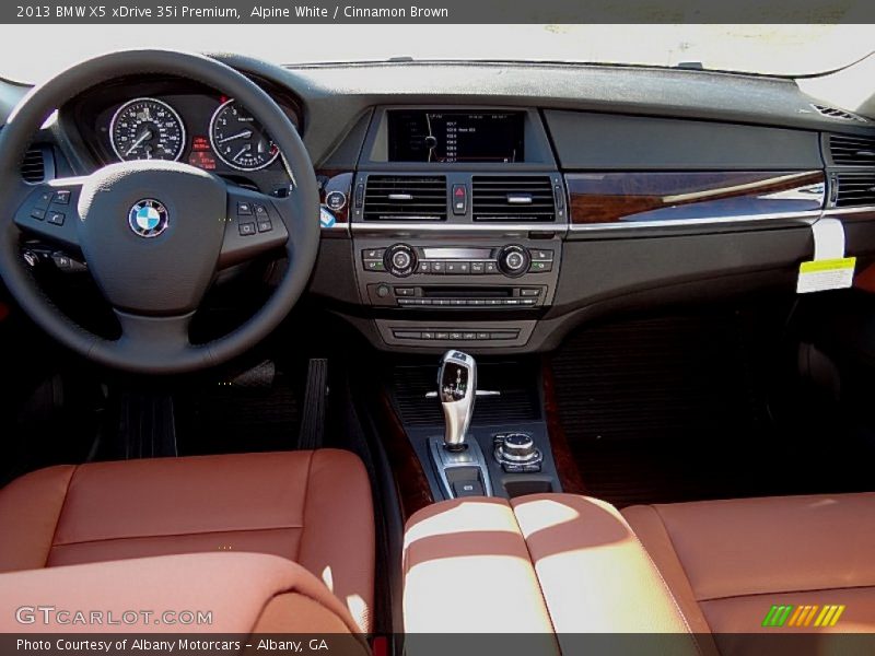 Alpine White / Cinnamon Brown 2013 BMW X5 xDrive 35i Premium