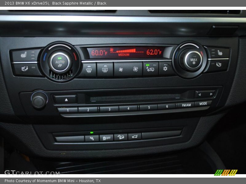 Black Sapphire Metallic / Black 2013 BMW X6 xDrive35i