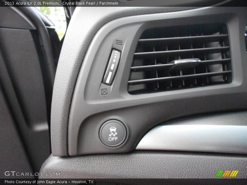 Crystal Black Pearl / Parchment 2013 Acura ILX 2.0L Premium