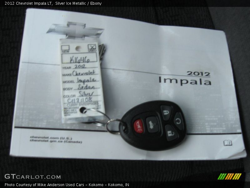 Silver Ice Metallic / Ebony 2012 Chevrolet Impala LT