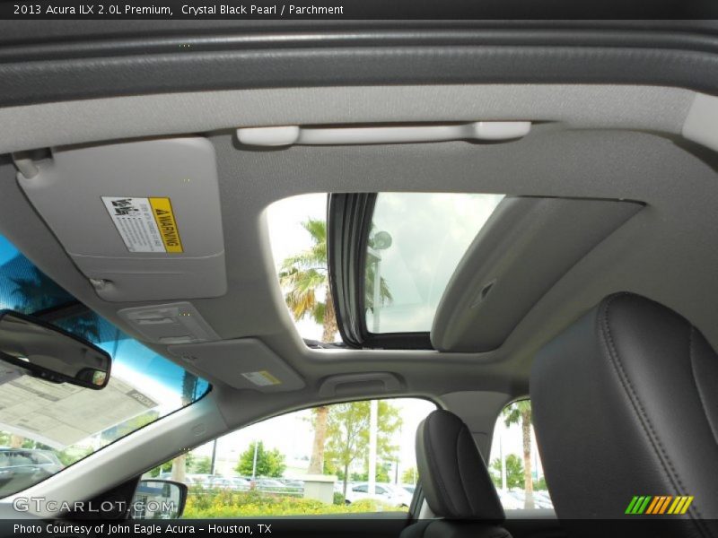 Crystal Black Pearl / Parchment 2013 Acura ILX 2.0L Premium