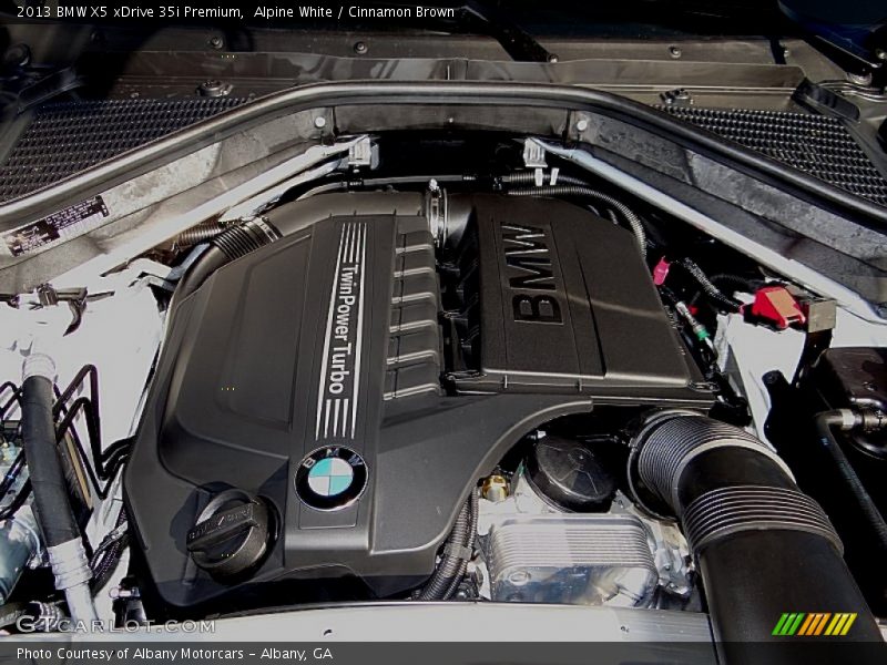 Alpine White / Cinnamon Brown 2013 BMW X5 xDrive 35i Premium